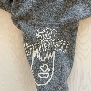 Bape full zip grey hoodie size medium